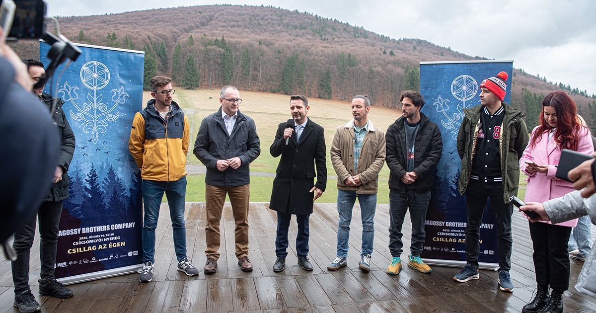 A csíksomlyói nyeregben koncertezik a Bagossy Brothers Company